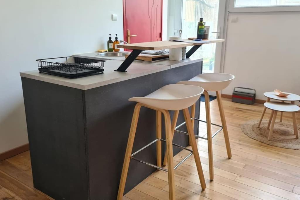 Le Zen - Appartement Avec Terrasse 베르통 외부 사진